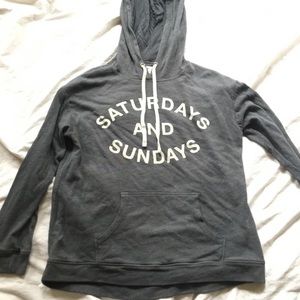 Saturday and Sunday hoodie